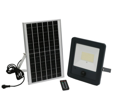 ΗΛΙΑΚΟΣ ΠΡΟΒΟΛΕΑΣ LED ME ΑΝΙΧΝ.ΚΙΝΗΣΗΣ 200W 2000lm 4000K ΓΡΑΦΙΤΗΣ