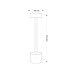 LED ΠΟΡΤΑΤΙΦ ΕΠΑΝΑΦΟΡΤΙΖΟΜΕΝΟ 3W CCT DIMMABLE ΧΡΥΣΟ