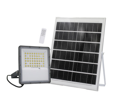 ΗΛΙΑΚΟΣ ΠΡΟΒΟΛΕΑΣ LED ME ΑΝΙΧΝΕΥΤΗ ΚΙΝΗΣΗΣ 250W 3000lm 4000K ΓΚΡΙ