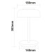 LED ΠΟΡΤΑΤΙΦ PC ΕΠΑΝΑΦΟΡΤΙΖΟMENO 3W 5DVC 3000K ΛΕΥΚΟ
