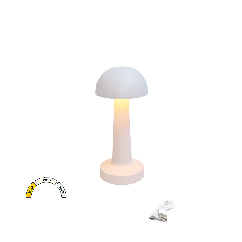 LED ΠΟΡΤΑΤΙΦ CCT ΕΠΑΝΑΦΟΡΤΙΖΟΜΕΝΟ 3W ΜΙΝΙ DIMMABLE ΜΑΝΙΤΑΡΙ ΛΕΥΚΟ