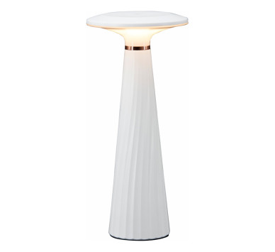 LED ΠΟΡΤΑΤΙΦ PC ΕΠΑΝΑΦΟΡΤΙΖΟΜΕΝΟ 2,5W 5VDC 3000K ΜΑΝΙΤΑΡΙ ΛΕΥΚΟ
