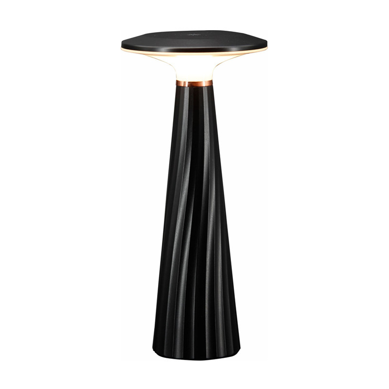 LED ΠΟΡΤΑΤΙΦ PC ΕΠΑΝΑΦΟΡΤΙΖΟΜΕΝΟ 2,5W 5VDC 3000K ΜΑΝΙΤΑΡΙ ΜΑΥΡΟ