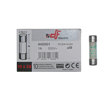 ΦΥΣΙΓΓΙΑ ΚΥΛΙΝΔΡΙΚΑ 10x38mm 1Α aM DF