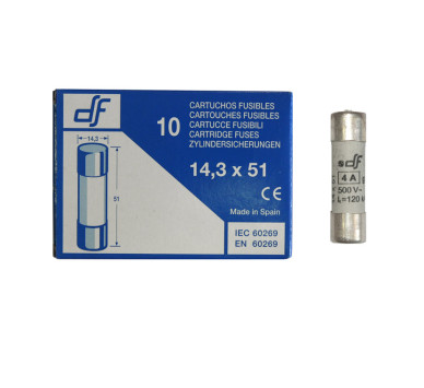 ΦΥΣΙΓΓΙΑ ΚΥΛΙΝΔΡΙΚΑ 14x51mm ΜΕ ΕΠΙΚΡΟΥΣΤΗΡΑ 4Α Gg DF