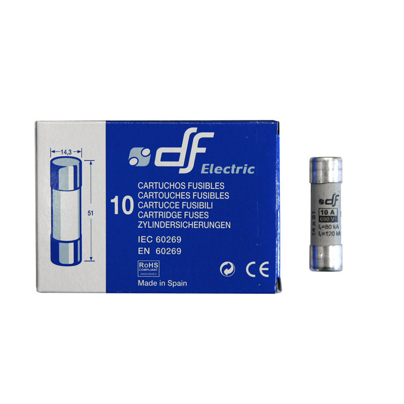 ΦΥΣΙΓΓΙΑ ΚΥΛΙΝΔΡΙΚΑ 14x51mm 10Α Gg DF