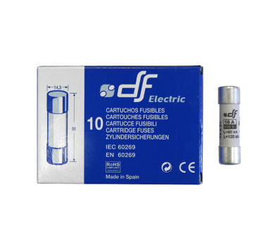 ΦΥΣΙΓΓΙΑ ΚΥΛΙΝΔΡΙΚΑ 14x51mm 16Α Gg DF