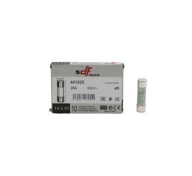 ΦΥΣΙΓΓΙΑ ΚΥΛΙΝΔΡΙΚΑ 14x51mm 25Α aM DF