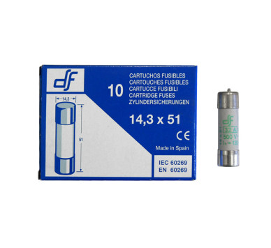 ΦΥΣΙΓΓΙΑ ΚΥΛΙΝΔΡΙΚΑ 14x51mm ΜΕ ΕΠΙΚΡΟΥΣΤΗΡΑ 32Α aM DF