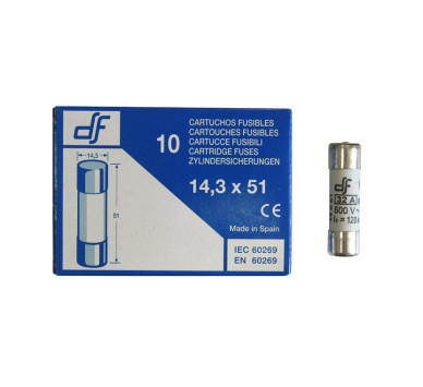 ΦΥΣΙΓΓΙΑ ΚΥΛΙΝΔΡΙΚΑ 14x51mm ΜΕ ΕΠΙΚΡΟΥΣΤΗΡΑ 32Α Gg DF