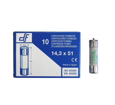 ΦΥΣΙΓΓΙΑ ΚΥΛΙΝΔΡΙΚΑ 14x51mm ΜΕ ΕΠΙΚΡΟΥΣΤΗΡΑ 40Α aM DF
