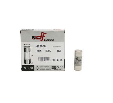 ΦΥΣΙΓΓΙΑ ΚΥΛΙΝΔΡΙΚΑ 22x58mm 50Α Gg DF