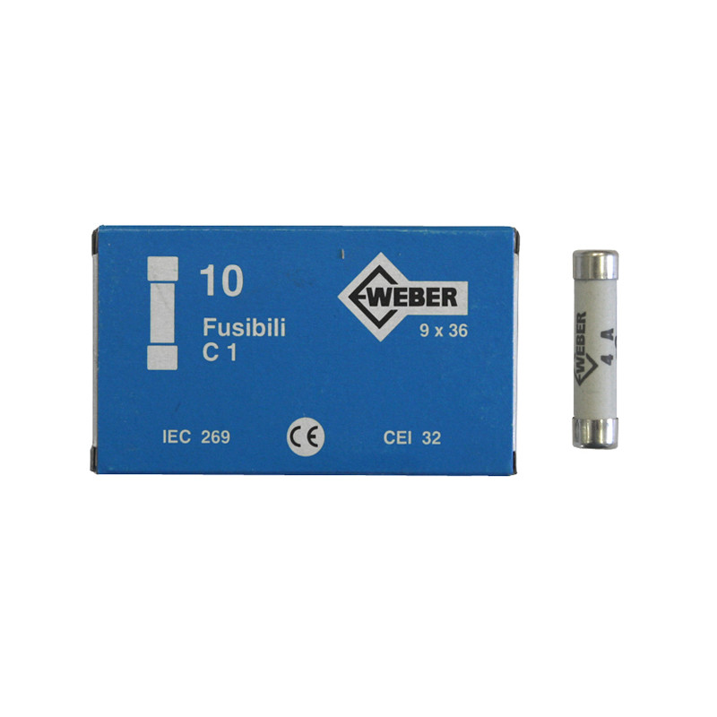 ΦΥΣΙΓΓΙΑ ΚΥΛΙΝΔΡΙΚΑ 9x36mm 4Α gG Weber