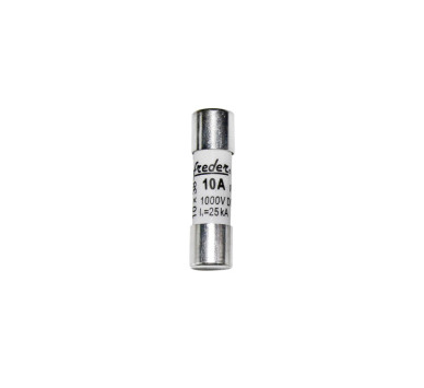 ΦΥΣΙΓΓΙΑ ΚΥΛΙΝΔΡΙΚΑ 10x38mm 10Α 1000VDC (FREDER)