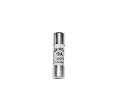 ΦΥΣΙΓΓΙΑ ΚΥΛΙΝΔΡΙΚΑ 10x38mm 12Α 1000VDC (FREDER)