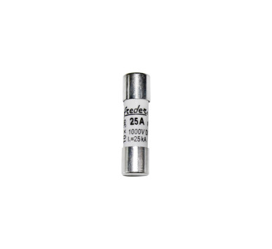 ΦΥΣΙΓΓΙΑ ΚΥΛΙΝΔΡΙΚΑ 10x38mm 25Α 1000VDC (FREDER)