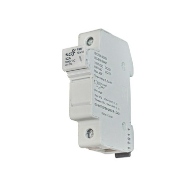 ΒΑΣΗ ΜΟΝΟΠΟΛΙΚΗ 32Α ΓΙΑ ΦΥΣΙΓΓΙΑ 10x38mm 1000V DC DF