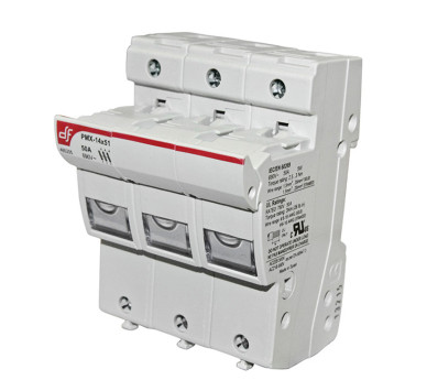 ΒΑΣΗ ΤΡΙΠΟΛΙΚΗ 50Α ΓΙΑ ΦΥΣΙΓΓΙΑ 14x51mm DF