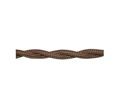 ΚΑΛΩΔΙΟ ΚΟΡΔΟΝΙ ΣΤΡΙΦΤΟ ΔΙΑΚΟΣΜΗΤΙΚΟ 2x0.75mm² 30M ΚΑΦΕ