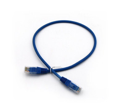 ΚΑΛΩΔΙΟ UTP Cat5e CCA 4x2x7*0.16mm 0.5m ECO ΜΠΛΕ