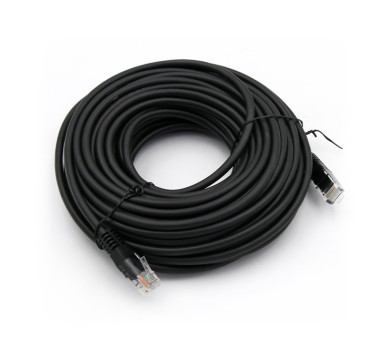 ΚΑΛΩΔΙΟ UTP Cat5e CCA 4x2x7*0.16mm 15m ECO ΜΑΥΡΟ