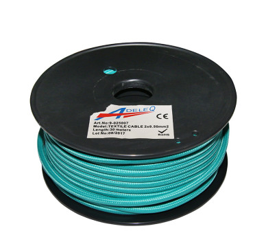 ΚΑΛΩΔΙΟ ΚΟΡΔΟΝΙ ΔΙΑΚΟΣΜΗΤΙΚΟ 2x0.50mm² 30M ΤΥΡΚΟΥΑΖ