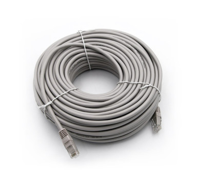 ΚΑΛΩΔΙΟ UTP Cat5e ΧΑΛΚΟΥ(CU) 4x2x7*0.16mm 30m PRO ΓΚΡΙ