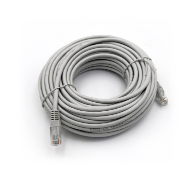 ΚΑΛΩΔΙΟ UTP Cat6 ΧΑΛΚΟΥ(CU) 4x2x7*0.16mm 15m PRO ΓΚΡΙ