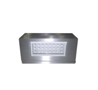 LED ΦΩΤΙΣΤΙΚΟ ΜΟΝΟ ΟΡΘΟΓΩΝΙΟ ΕΠΙΤΟΙΧΟ ΑΛΟΥΜΙΝΙΟΥ 1.6W ΨΥΧΡΟ ΣΑΤΙΝΕ