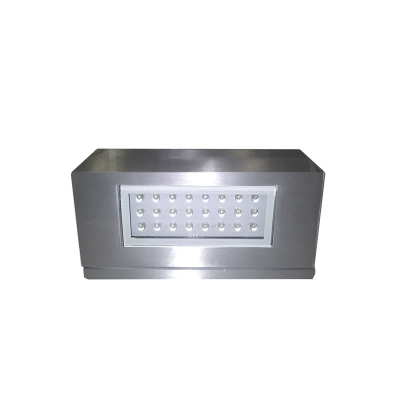 LED ΦΩΤΙΣΤΙΚΟ ΜΟΝΟ ΟΡΘΟΓΩΝΙΟ ΕΠΙΤΟΙΧΟ ΑΛΟΥΜΙΝΙΟΥ 1.6W ΨΥΧΡΟ ΣΑΤΙΝΕ