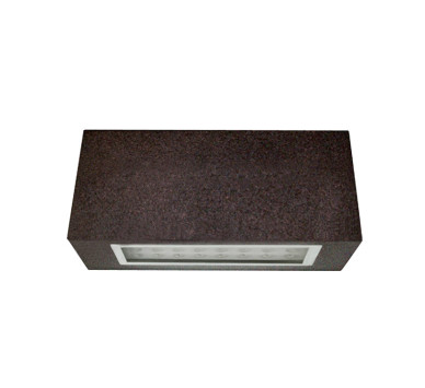 LED ΦΩΤΙΣΤ.ΔΙΠΛΟ ΟΡΘΟΓΩΝΙΟ ΕΠΙΤΟΙΧΟ ΑΛΟΥΜINΙΟΥ 3.3W ΨΥΧΡΟ ΣΚΟΥΡΙΑ
