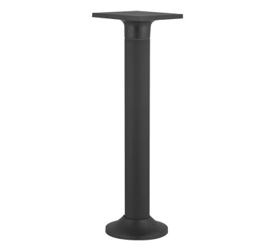 LED ΚΟΛΩΝA PC ΕΜΜΕΣΟΥ ΦΩΤΙΣΜΟΥ ΤΕΤΡΑΓ h70cm 8W 3000Κ IP54 ΓΡΑΦΙΤΗ