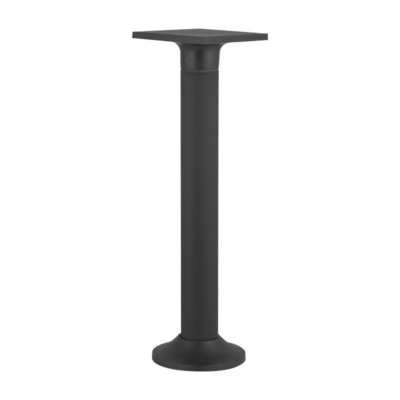 LED ΚΟΛΩΝA PC ΕΜΜΕΣΟΥ ΦΩΤΙΣΜΟΥ ΤΕΤΡΑΓ h70cm 8W 3000Κ IP54 ΓΡΑΦΙΤΗ