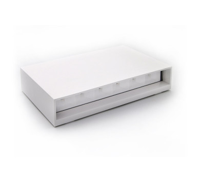 LED ΦΩΤΙΣΤΙΚΟ PC ΟΡΘΟΓΩΝΙΟ ΔΙΠΛΗΣ ΚΑΤΕΥΘΥΝΣ.12W 3000Κ IP65 ΛΕΥΚΟ