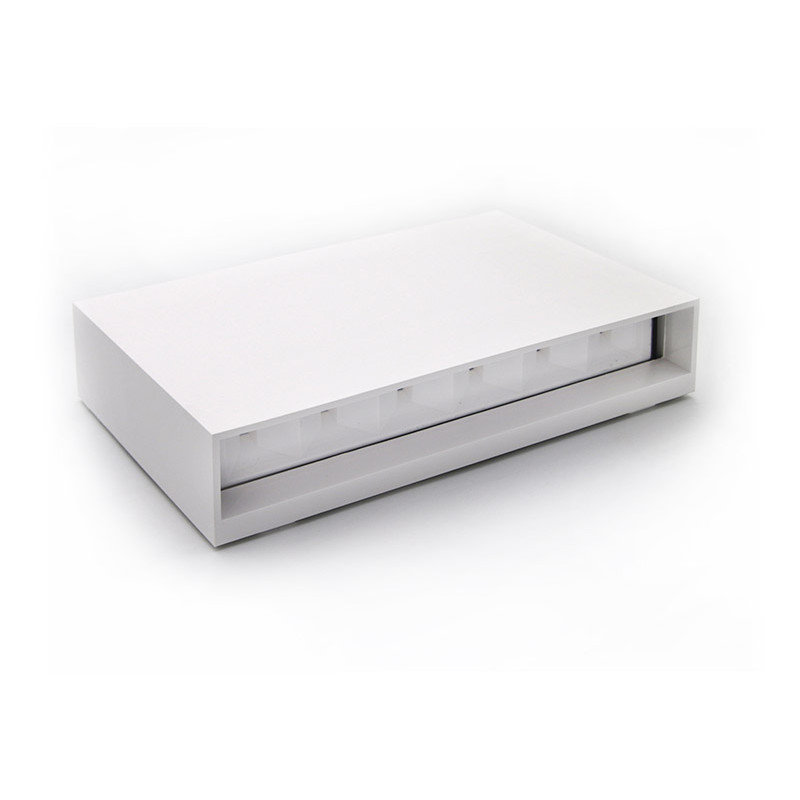 LED ΦΩΤΙΣΤΙΚΟ PC ΟΡΘΟΓΩΝΙΟ ΔΙΠΛΗΣ ΚΑΤΕΥΘΥΝΣ.12W 3000Κ IP65 ΛΕΥΚΟ