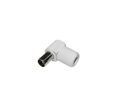 ΦΙΣ ΤΗΛΕΟΡΑΣΗΣ ΓΩΝΙΑ ΑΡΣΕΝΙΚΟ ΛΕΥΚΟ(COAXIAL)