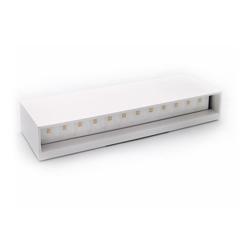 LED ΦΩΤΙΣΤΙΚΟ PC ΟΡΘΟΓΩΝΙΟ ΜΟΝΗΣ ΚΑΤEΥΘΥΝΣΗΣ 6W 3000Κ IP65 ΛΕΥΚΟ