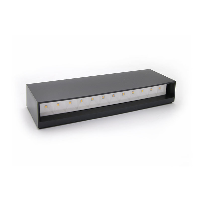 LED ΦΩΤΙΣΤΙΚΟ PC ΟΡΘΟΓΩΝΙΟ ΜΟΝΗΣ ΚΑΤΕΥΘΥΝΣ.6W 3000Κ IP65 ΓΡΑΦΙΤΗΣ