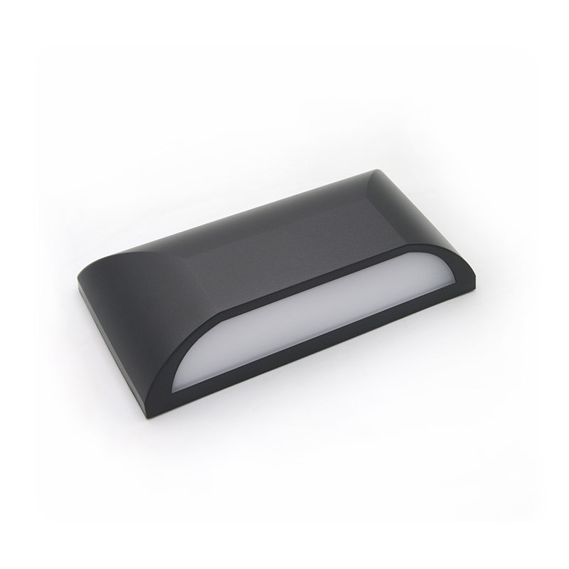 LED ΦΩΤΙΣΤΙΚΟ PC ΕΠΙΤΟΙΧ.ΟΒΑΛ ΜΟΝΗΣ ΚΑΤΕΥΘ.6W 3000Κ IP65 ΓΡΑΦΙΤΗΣ