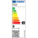 LED ΦΩΤΙΣΤΙΚΟ PC ΕΠΙΤΟΙΧΟ ΤΡΙΓΩΝΟ 8W CCT IP65 ΛΕΥΚΟ