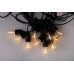Garden Garland LED 10m +10 x G45 E27 1W 2700K