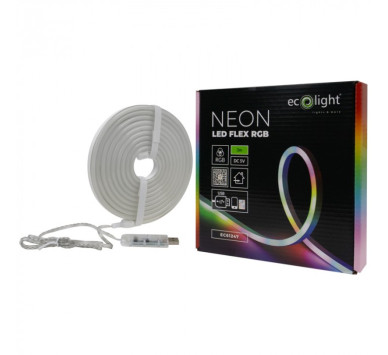 TAPE LED NEON RGB 3M 5V