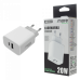 20W Φορτιστής τοίχου USB-C + USB-A, λευκός