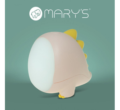 MARY'S ΦΩΤΑΚΙ ΝΥΚΤΟΣ LED ΔΕΙΝΟΣΑΥΡΟΣ ΡΟΖ