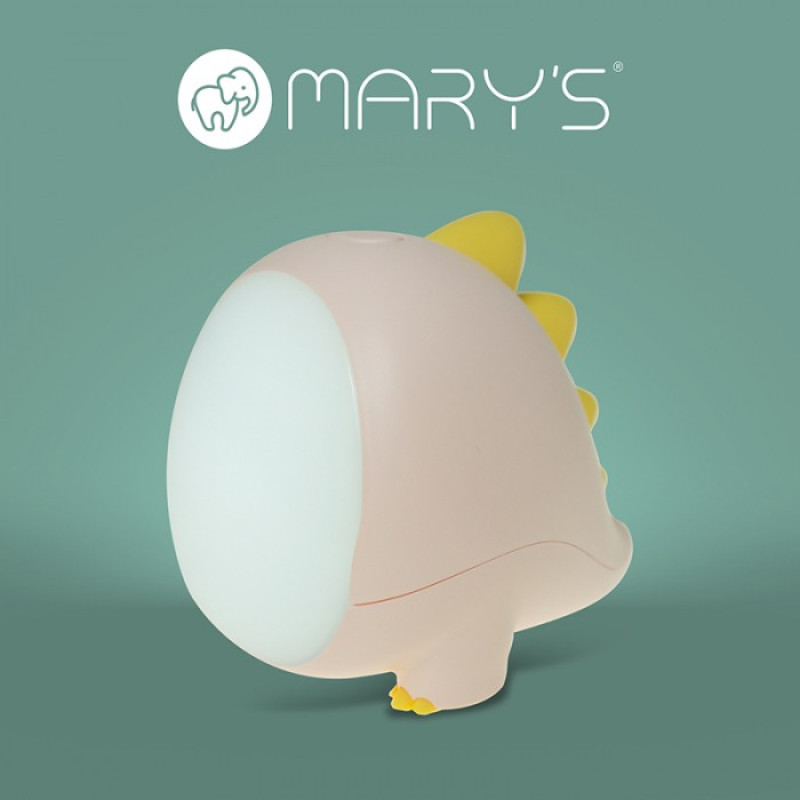 MARY'S ΦΩΤΑΚΙ ΝΥΚΤΟΣ LED ΔΕΙΝΟΣΑΥΡΟΣ ΡΟΖ
