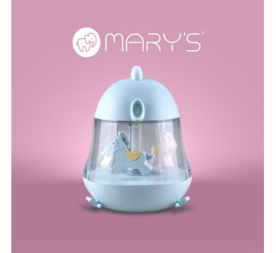 MARY'S ΦΩΤΑΚΙ ΝΥΚΤΟΣ ΜΟΥΣΙΚΟ ΚΟΥΤΙ LED RGB ΜΠΛΕ