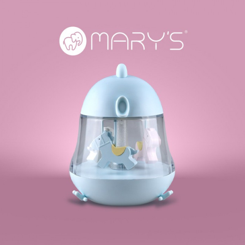 MARY'S ΦΩΤΑΚΙ ΝΥΚΤΟΣ ΜΟΥΣΙΚΟ ΚΟΥΤΙ LED RGB ΜΠΛΕ