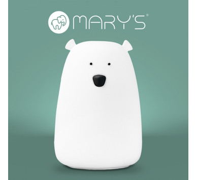 MARY'S ΠΑΙΔΙΚΟ ΦΩΤΙΣΤΙΚΟ ΑΡΚΟΥΔΑΚΙ BIG ΛΕΥΚΟ RGB+WW