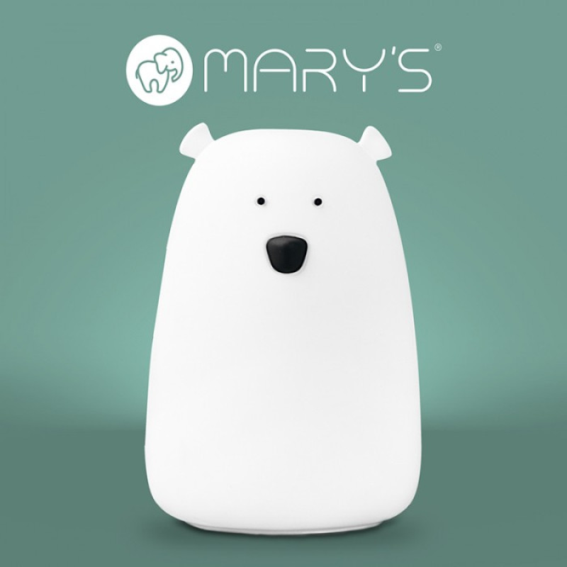MARY'S ΠΑΙΔΙΚΟ ΦΩΤΙΣΤΙΚΟ ΑΡΚΟΥΔΑΚΙ BIG ΛΕΥΚΟ RGB+WW