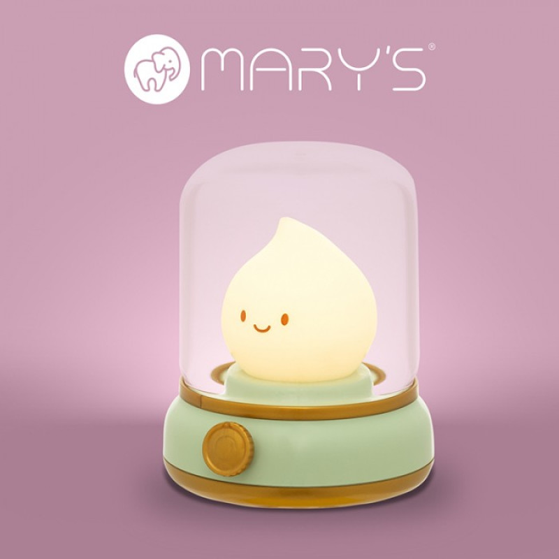 MARY'S ΦΩΤΑΚΙ ΝΥΚΤΟΣ LED ΦΛΟΓΑ ΣΕ ΘΟΛΟ ΠΡΑΣΙΝΟ